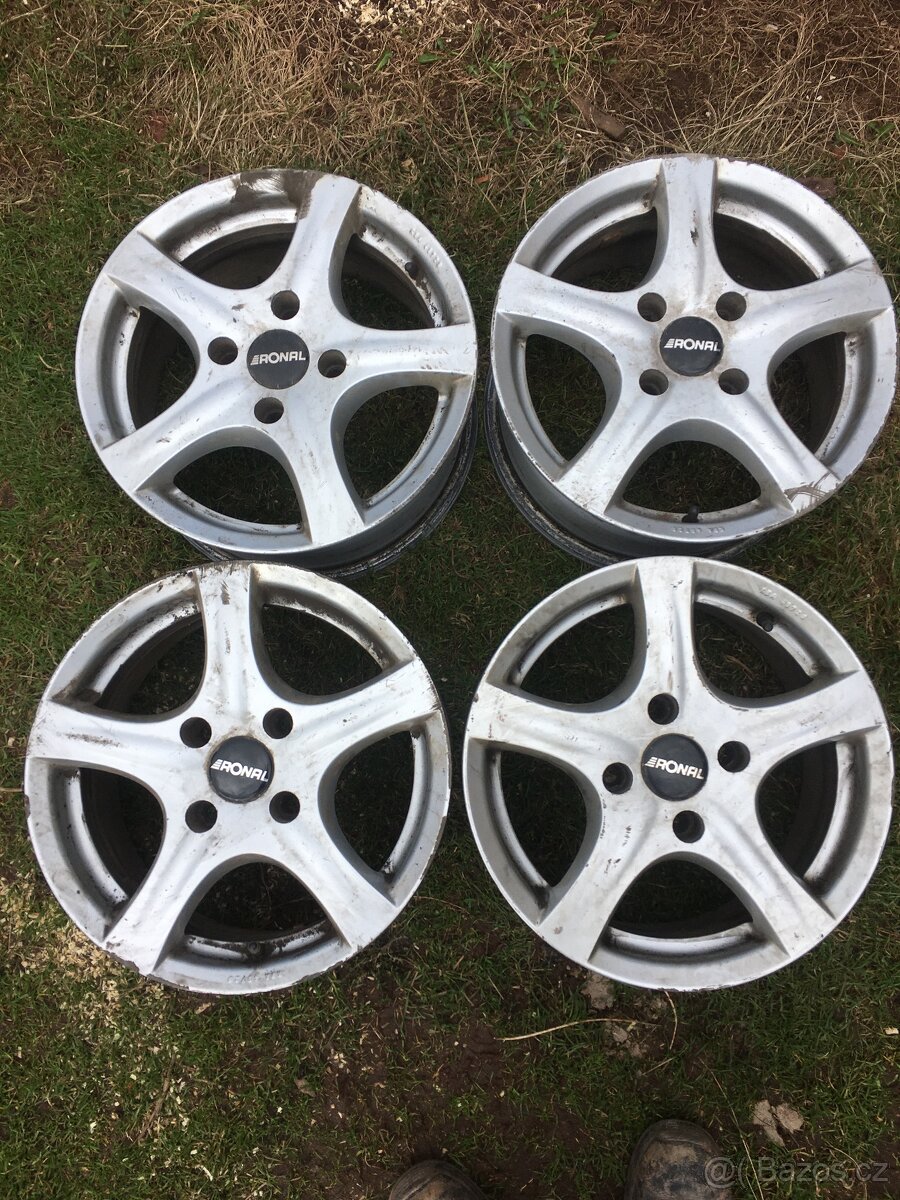 Alu disky Ronal R15 4x114,3