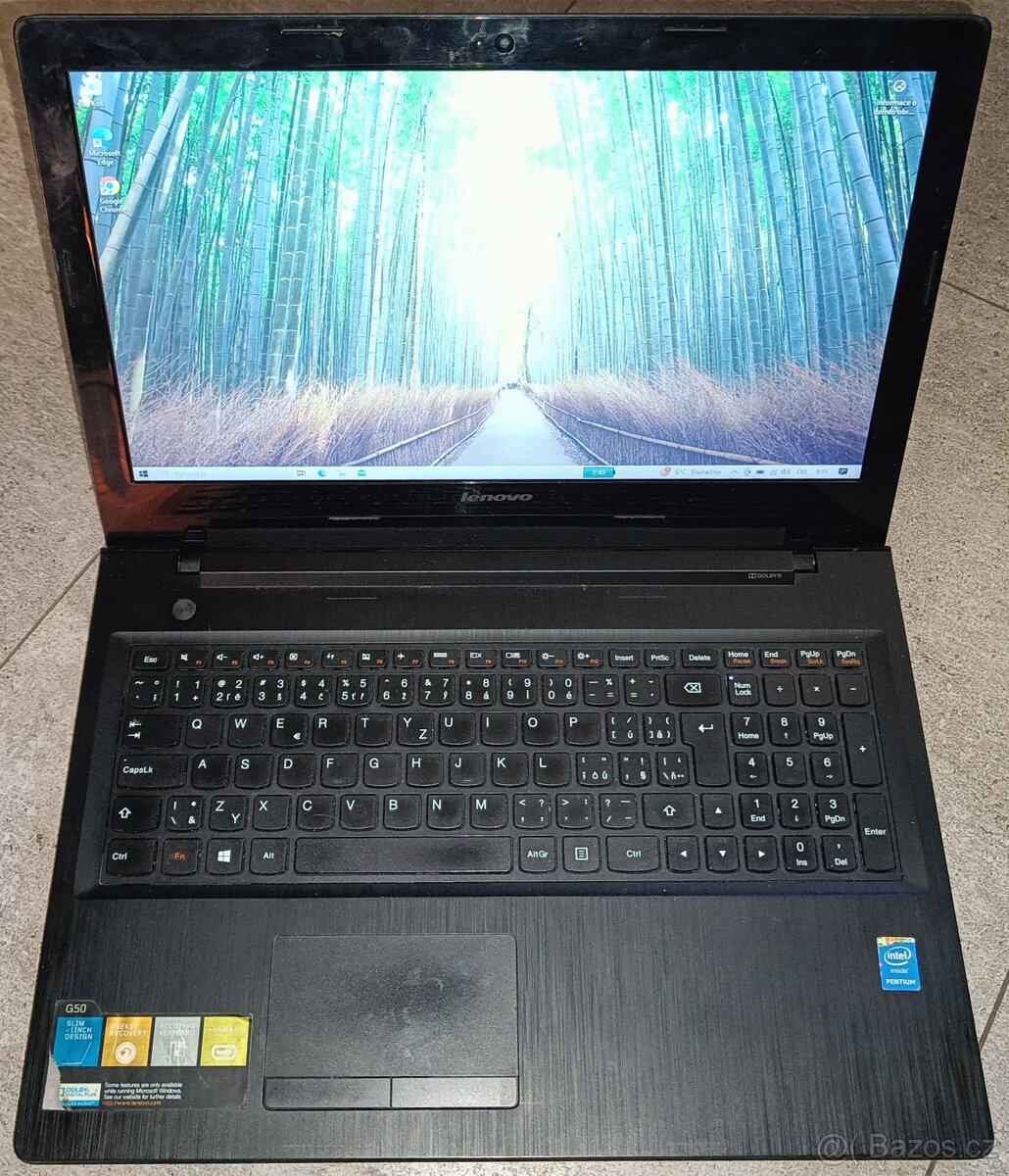 Lenovo G50-30,CPU N3540,WIN 10,HDD 500GB,RAM 8GB,15.6 palců