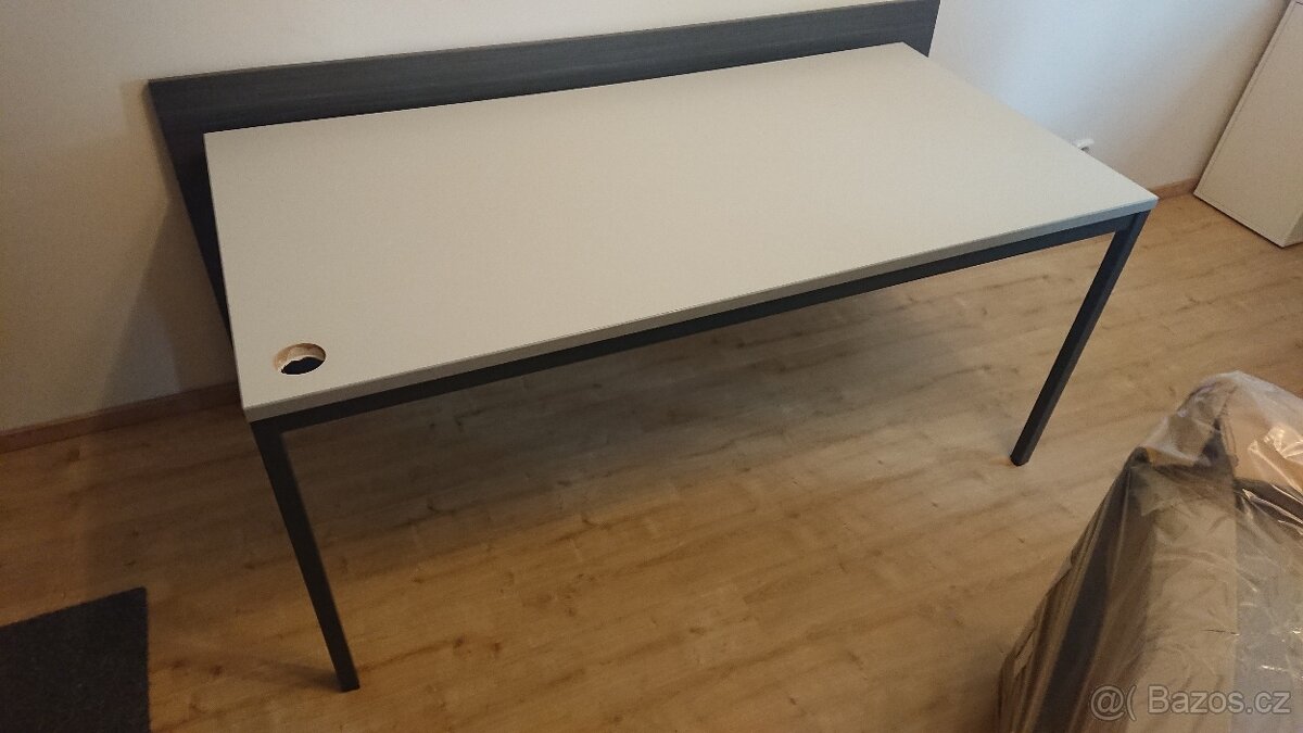 2x Kancelářský stůl 160x80 šedý