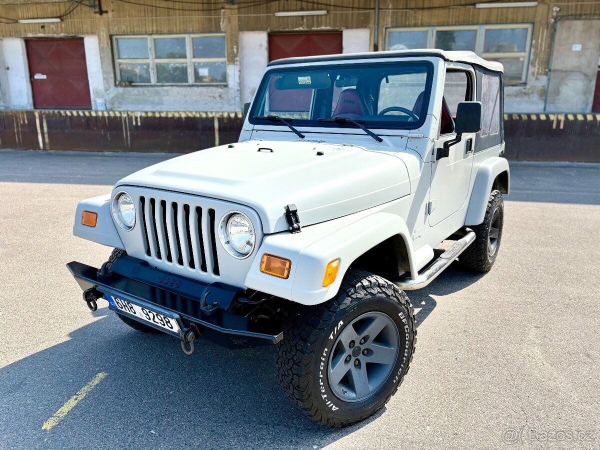 1999 Jeep Wrangler TJ | EU verze | po renovaci