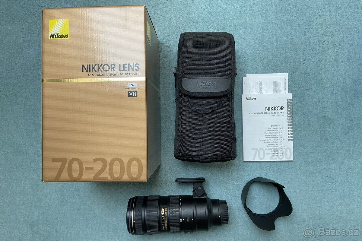 Nikon 70-200mm f/2,8 G AF-S ED VR II