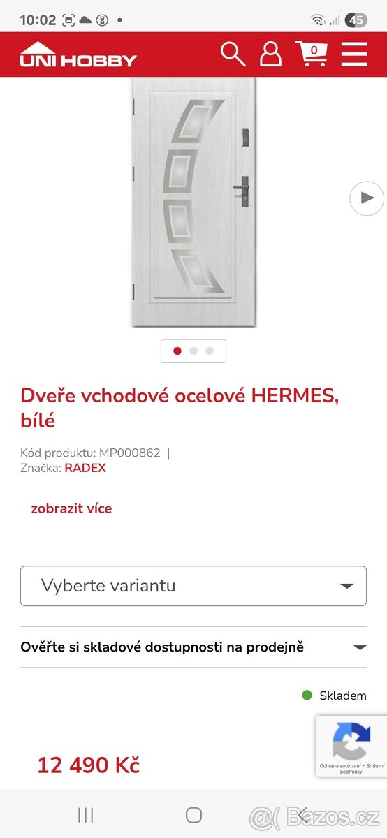 Vchodové dveře