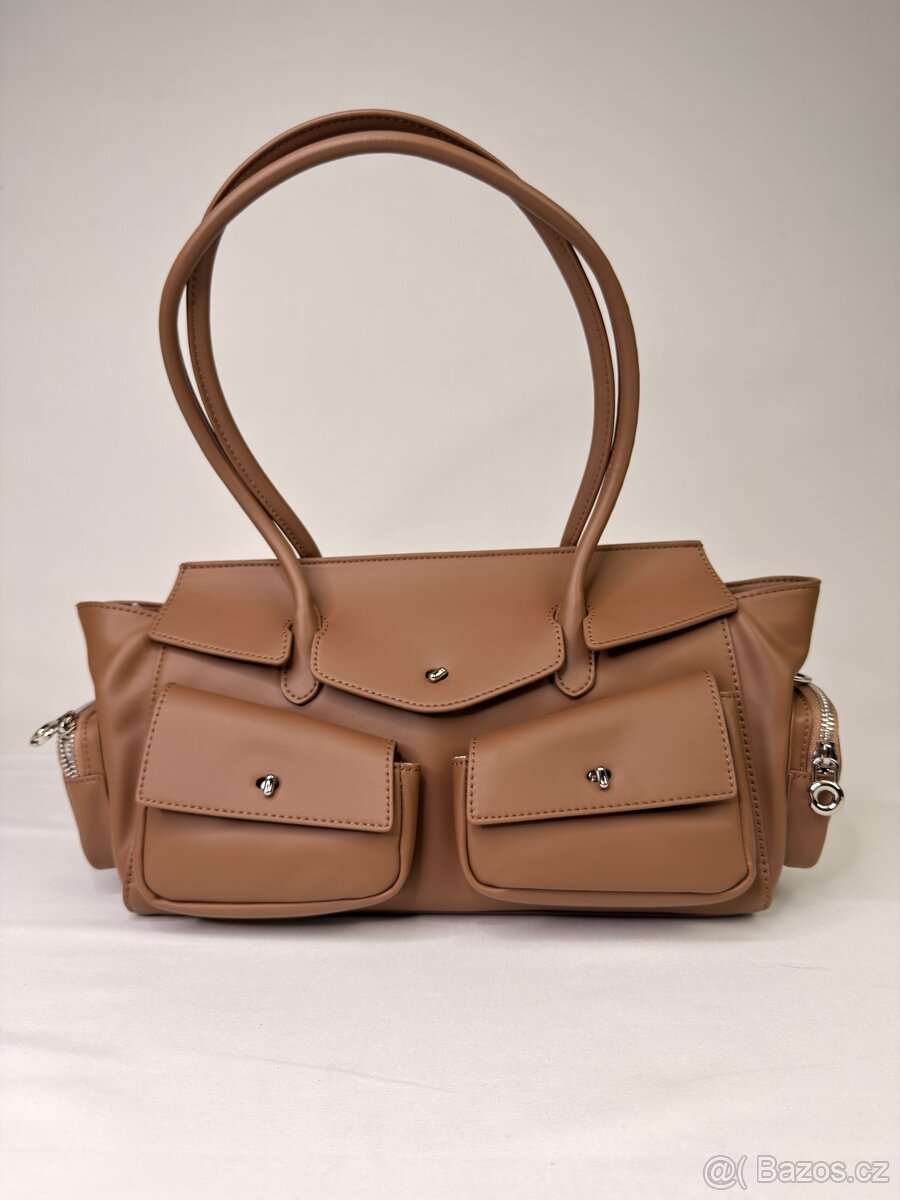 Kožená kabelka vyrobeno v Itálii