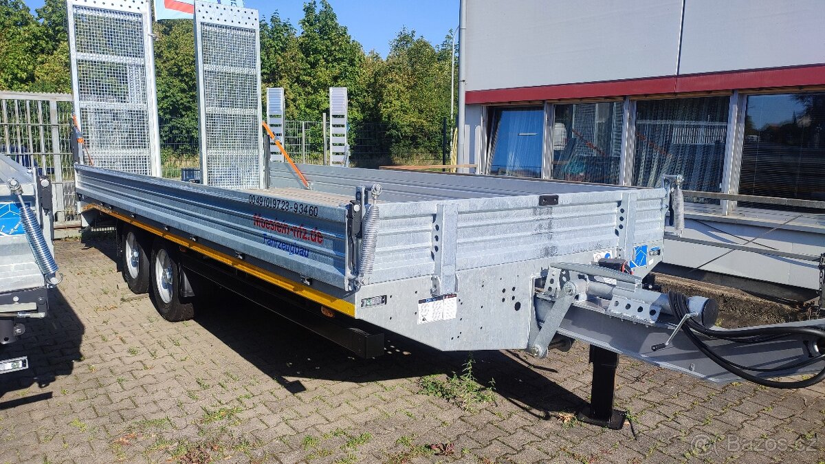 Přívěs na přepravu CAC Bobcat takeuchi Kubota jcb