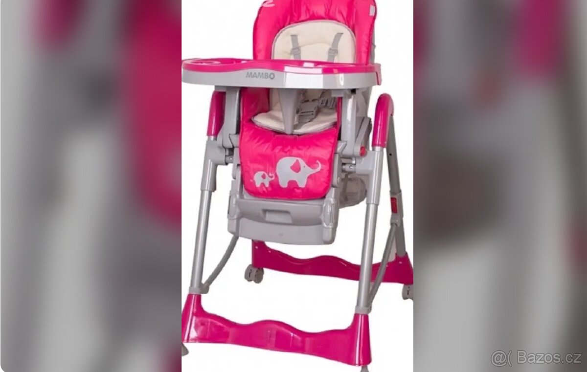 Jídelní židlička od 6-ti měsíců