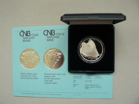 Pamětní mince 200Kč 2006 Jaroslav Ježek proof