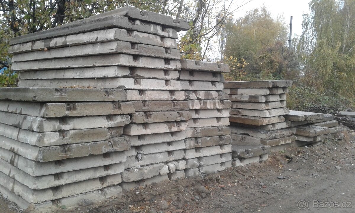 KOUPÍM - betonové silniční panely - NOVÉ/POUŽITÉ