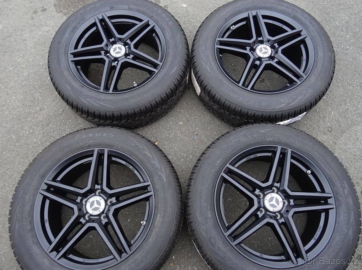 Zimní sada Mercedes GLC, 18", 5x112, ET 38, pneu Nokian