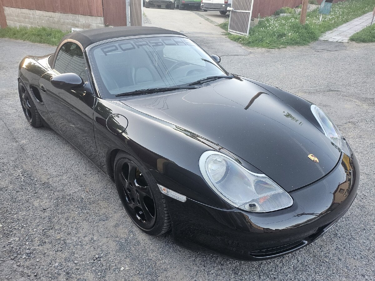 Porsche Boxter 986 černa perlet,Hardtop