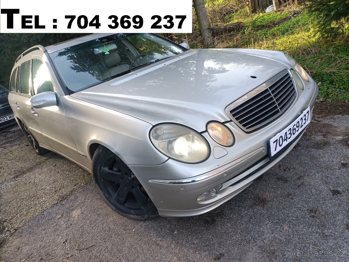 // Mercedes E320 cdi, w211, 150kw, // DÍLY