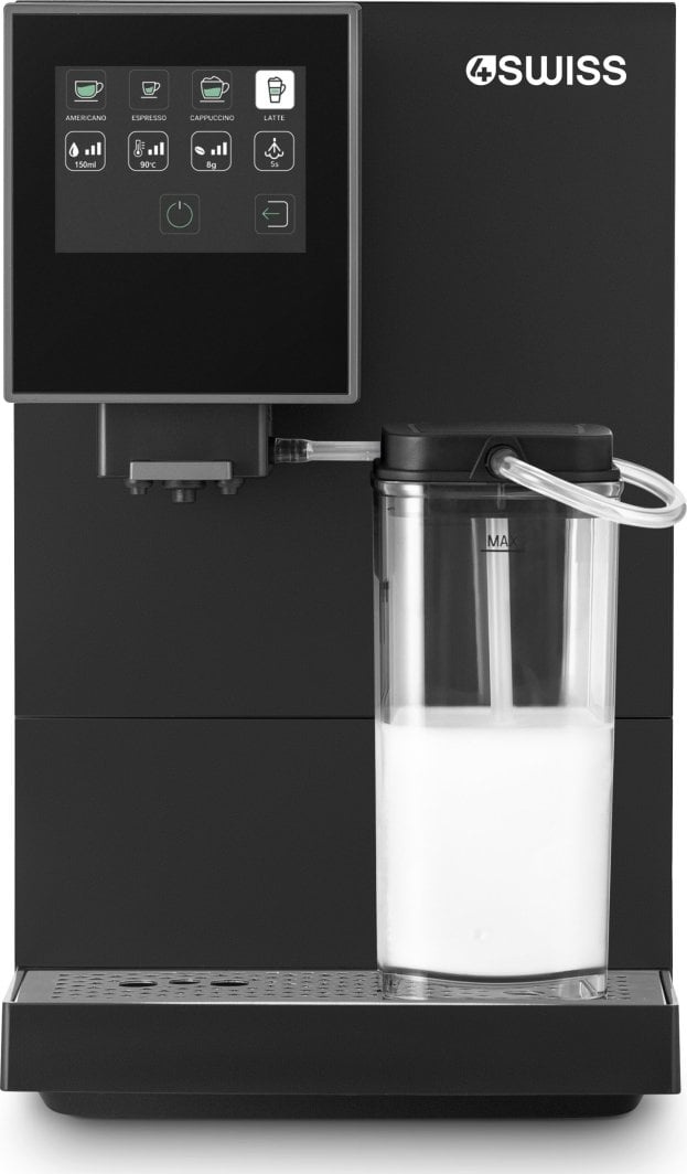 Automatický kávovar 4Swiss Roma A24, černý