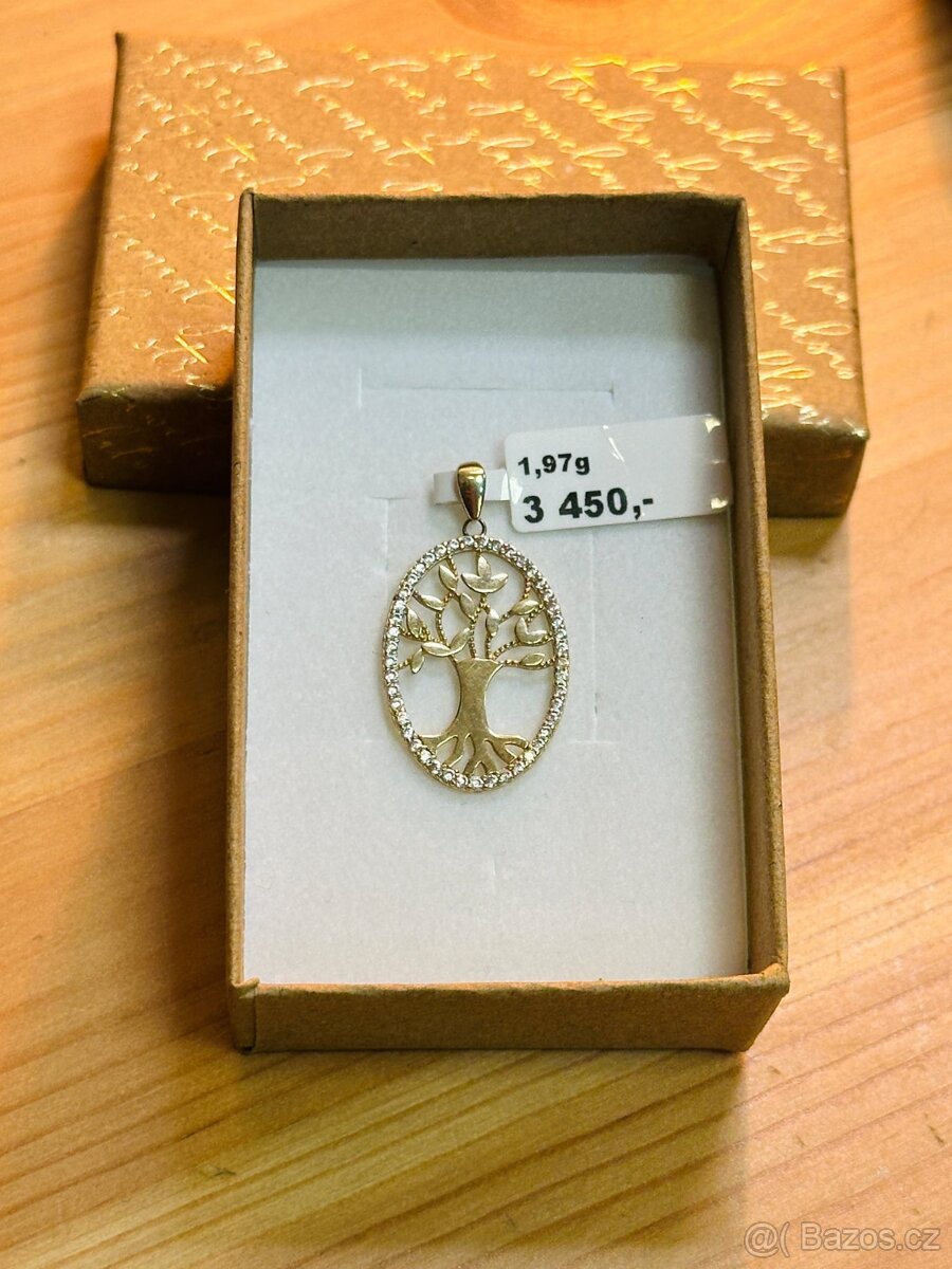 Zlatý přívěsek 1,97g