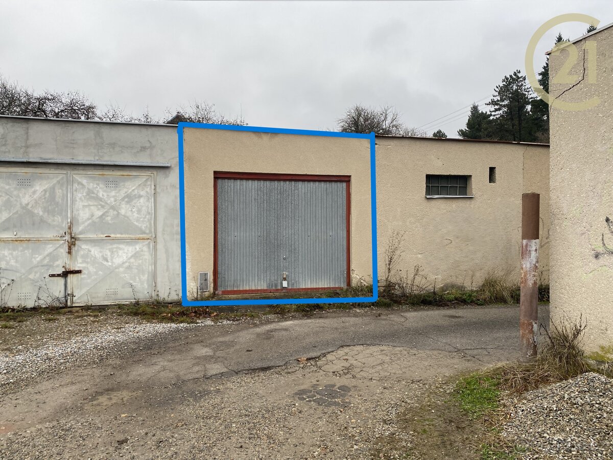 Prodej garáže 20 m2 Šimáčkova - Líšeň