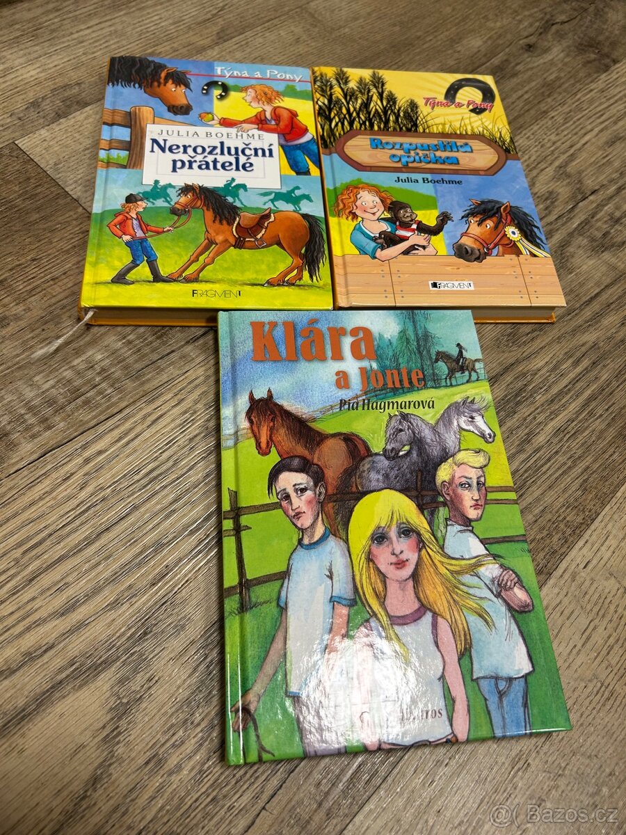 Knížky o koních pro děti