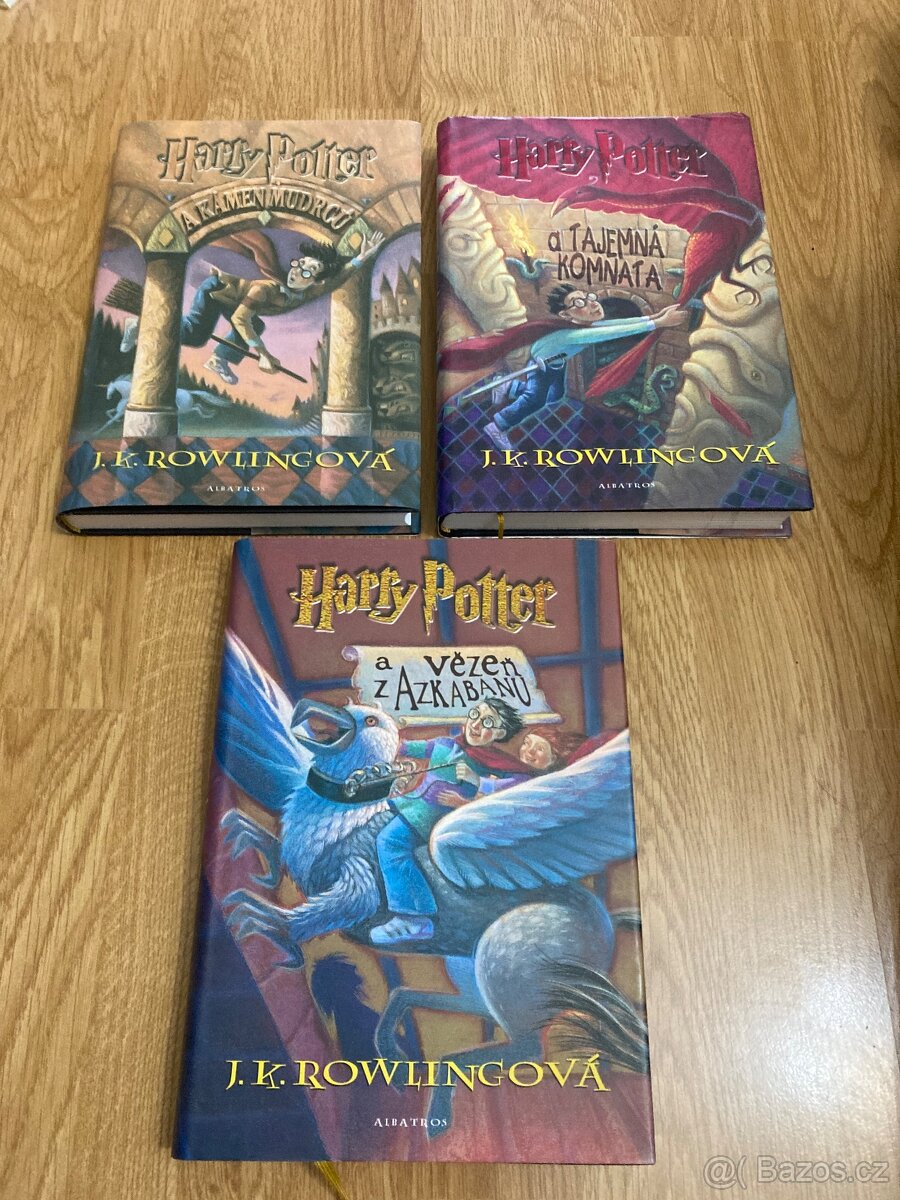 Harry Potter - velkoformátová vydání 1-3