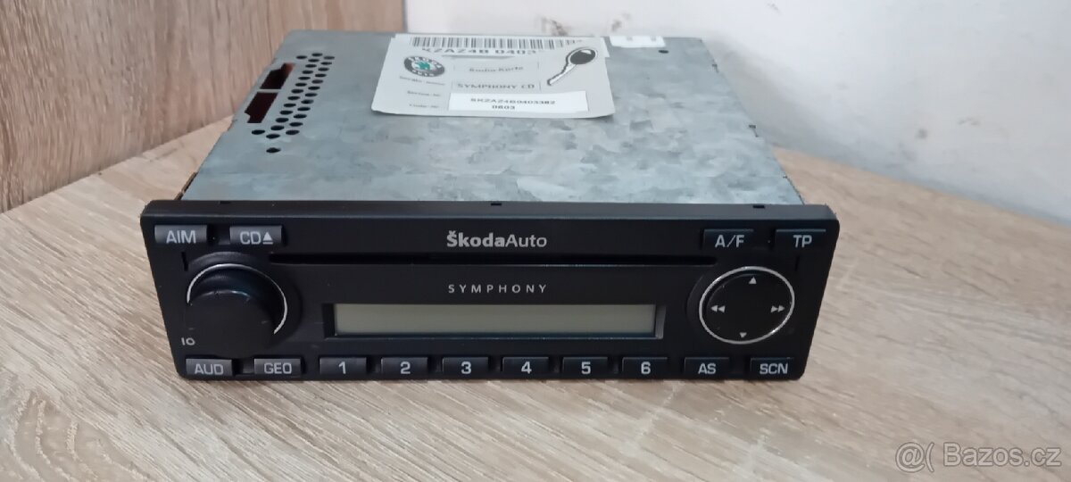 Autorádio Škoda Symphony