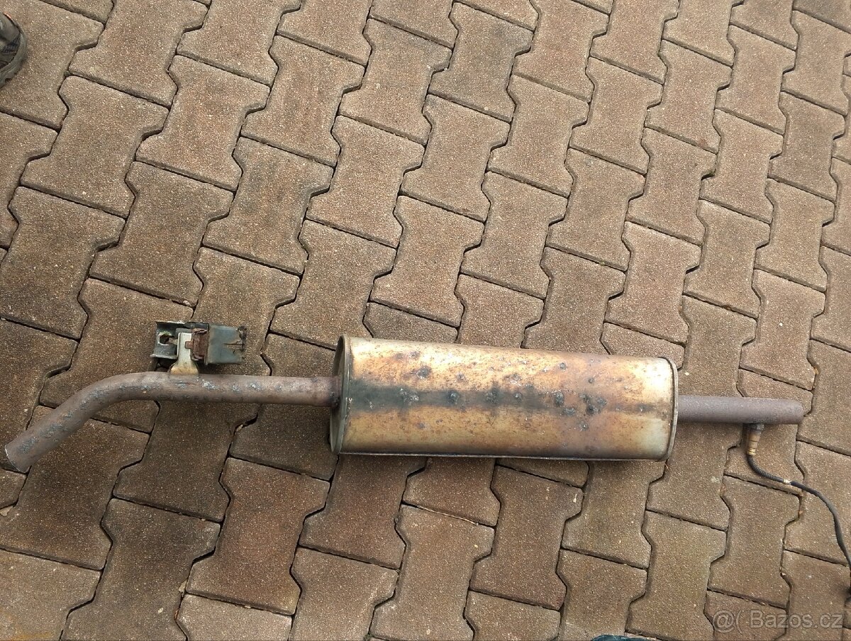 Střední tlumič výfuku Renault modus