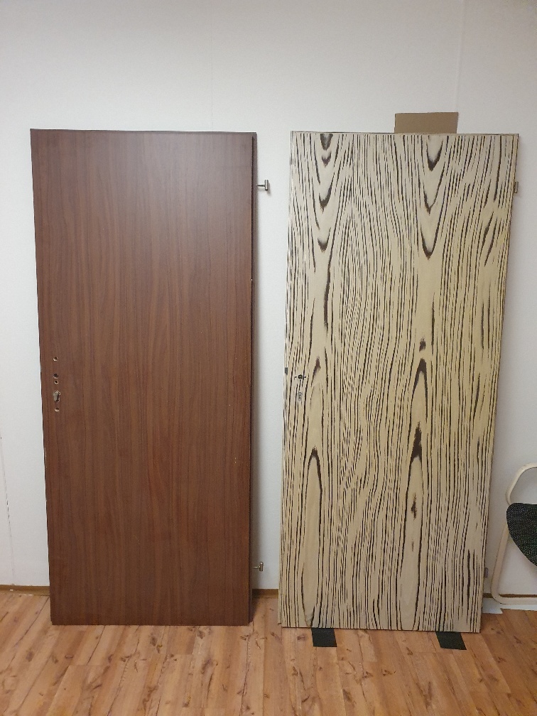 2x interiérové dveře 80L