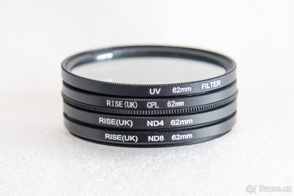 UV+CPL+ND4+ND8-pr. 46, 49, 52, 55, 58, 62, 67, 72, 77, 82 mm