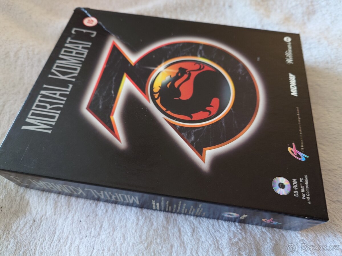 Mortal Kombat 3 - kompletní balení bez CD pro sběratele