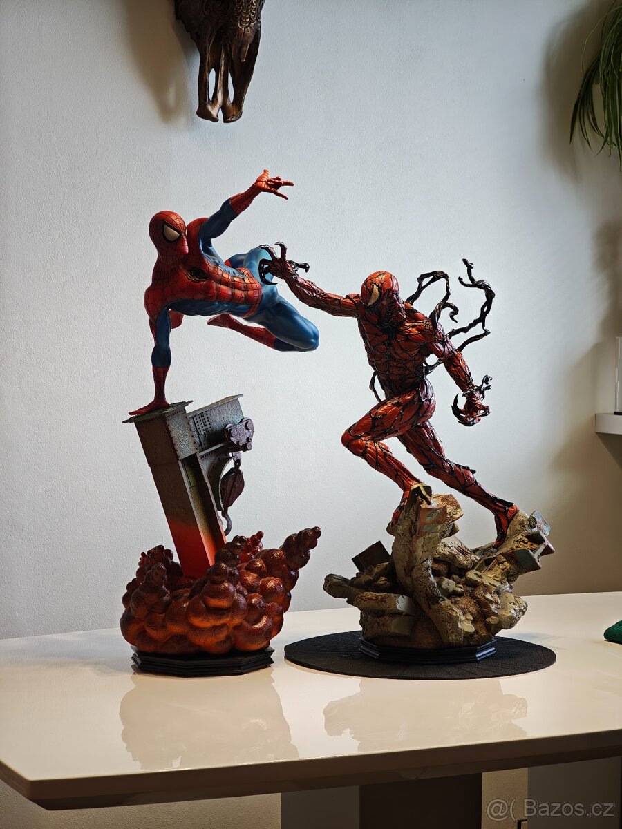 Sideshow Spider-Man / Carnage Premium format