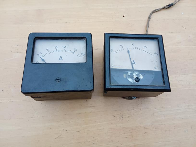 Starší ampérmetry
