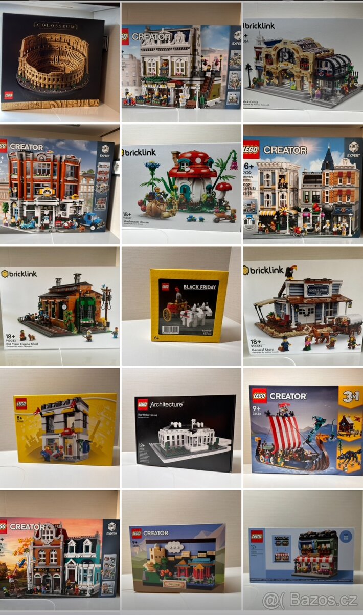 Lego Bricklink, Lego creator expert, Icon, architecture