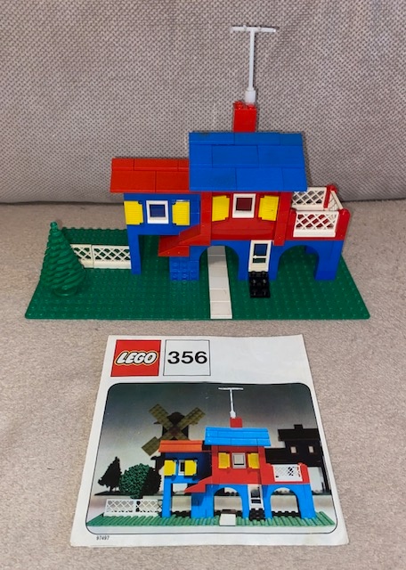 Lego set č.356 - Swiss Villa (rok 1973)