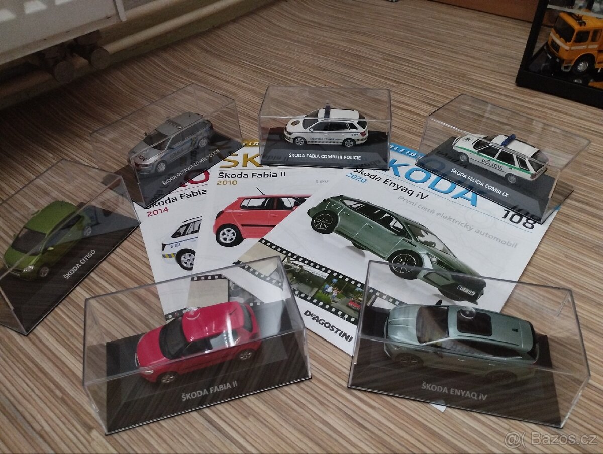 Kaleidoskop slavných vozu škoda