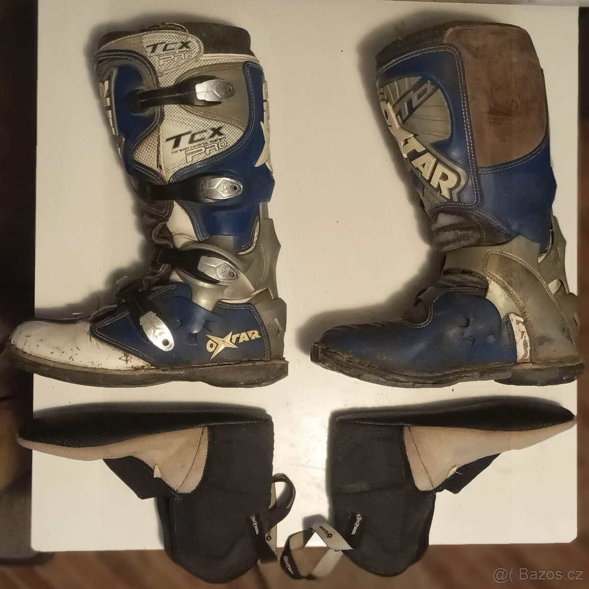 Boty motocross enduro ctyrkolka velikost 43