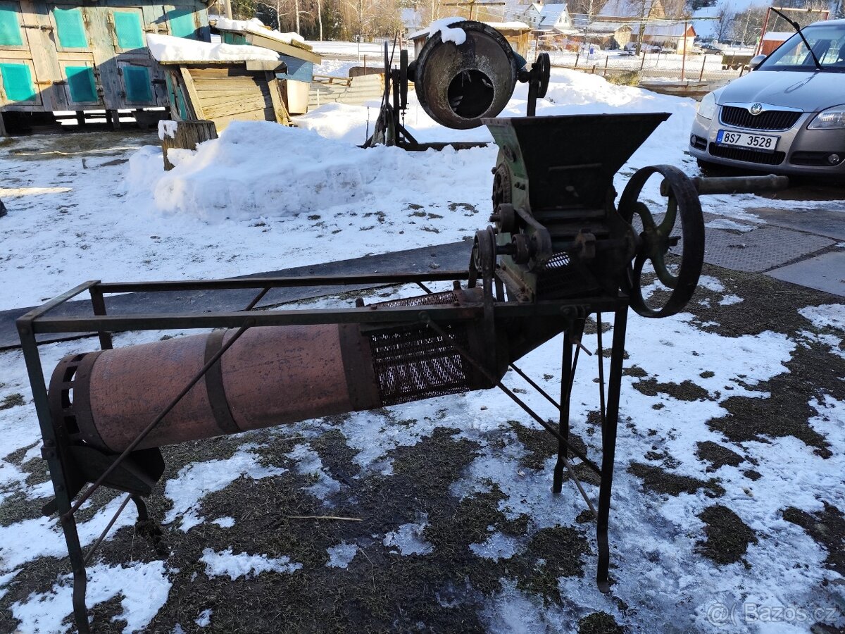 Historická čistička zrna