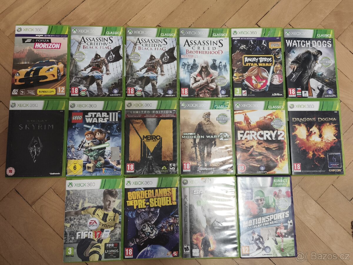 Hry na xbox 360