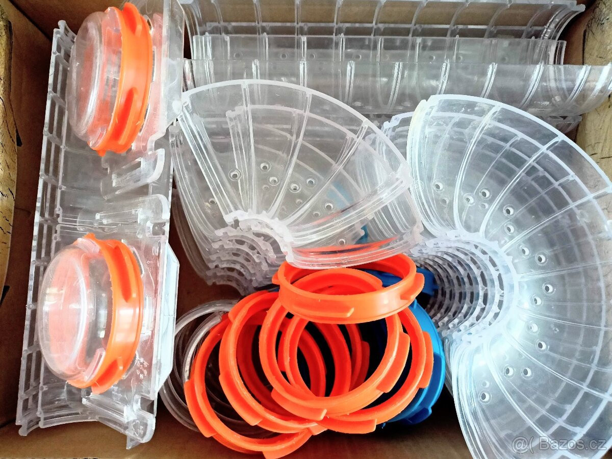 Ferplast velká sada tunelů pro hlodavce 34 ks (průměr: 6 cm)