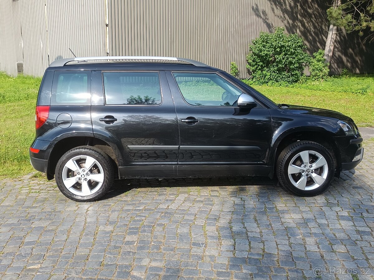 Škoda Yeti 1.2-81 kW, DSG, výhřev, kamera