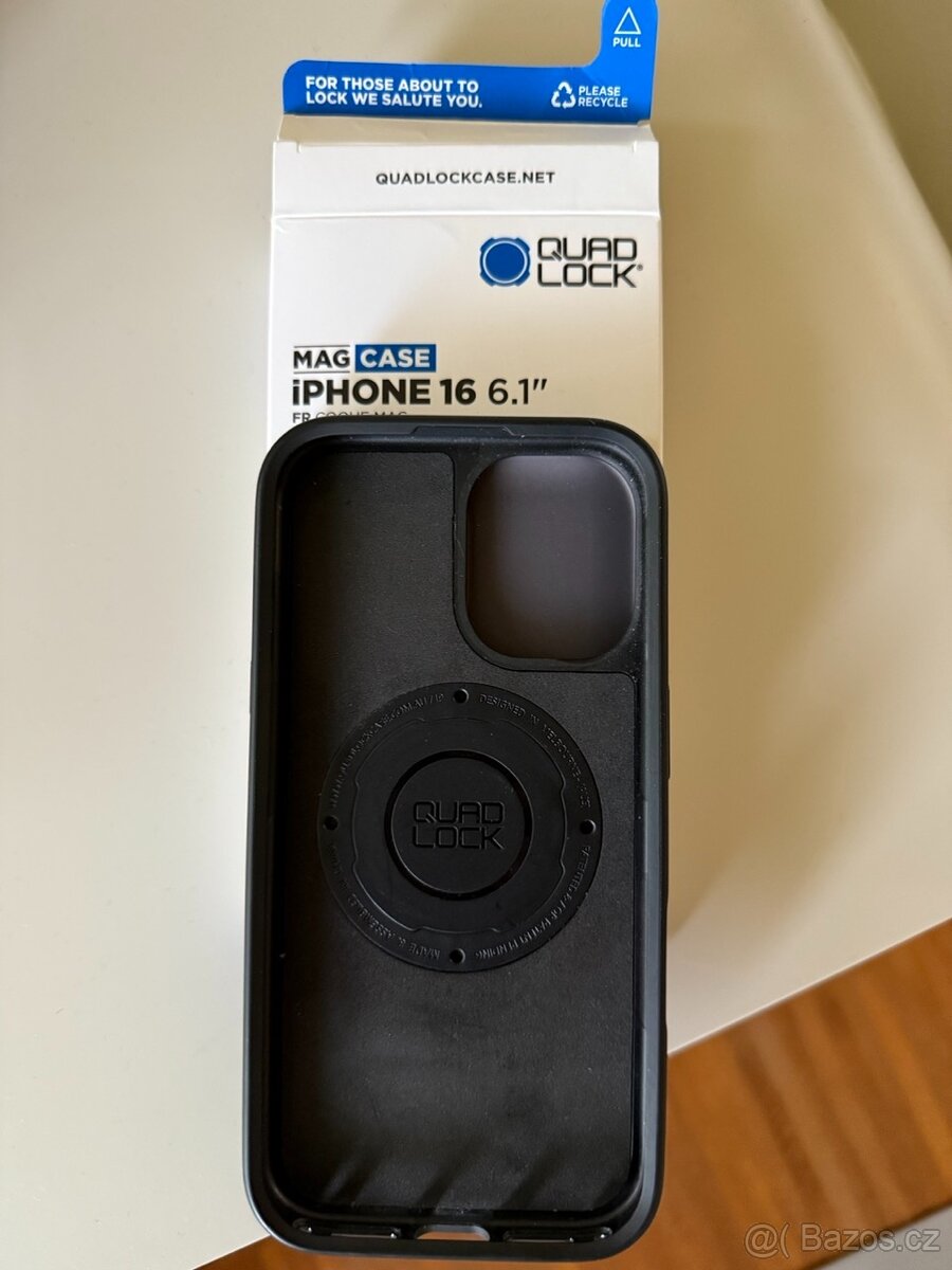 Použitý kryt Quad Lock pro iPhone 16