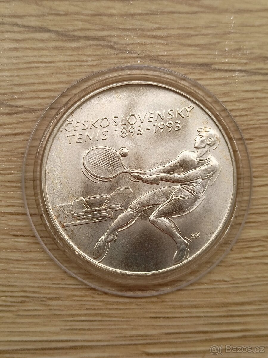 500 Kčs 1993 tenis