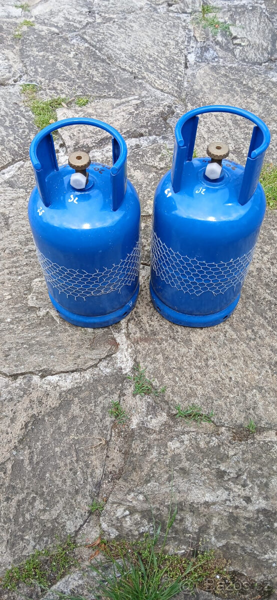 5kg plynová láhev a náplň propan