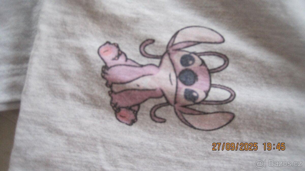 Nošené pyžamko STITCH, Disney