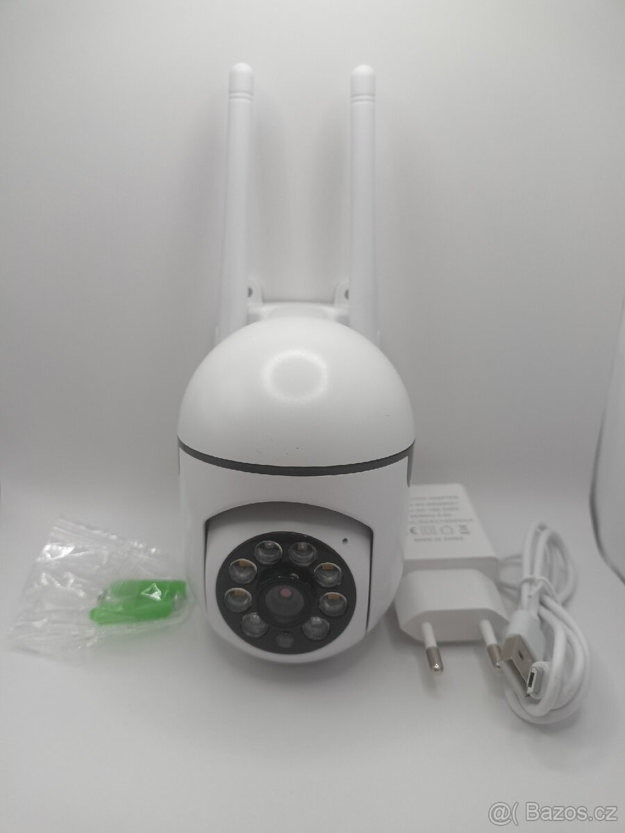 IP Kamera WiFi – 1080P HD, Venkovní, Noční Vidění Zvuk