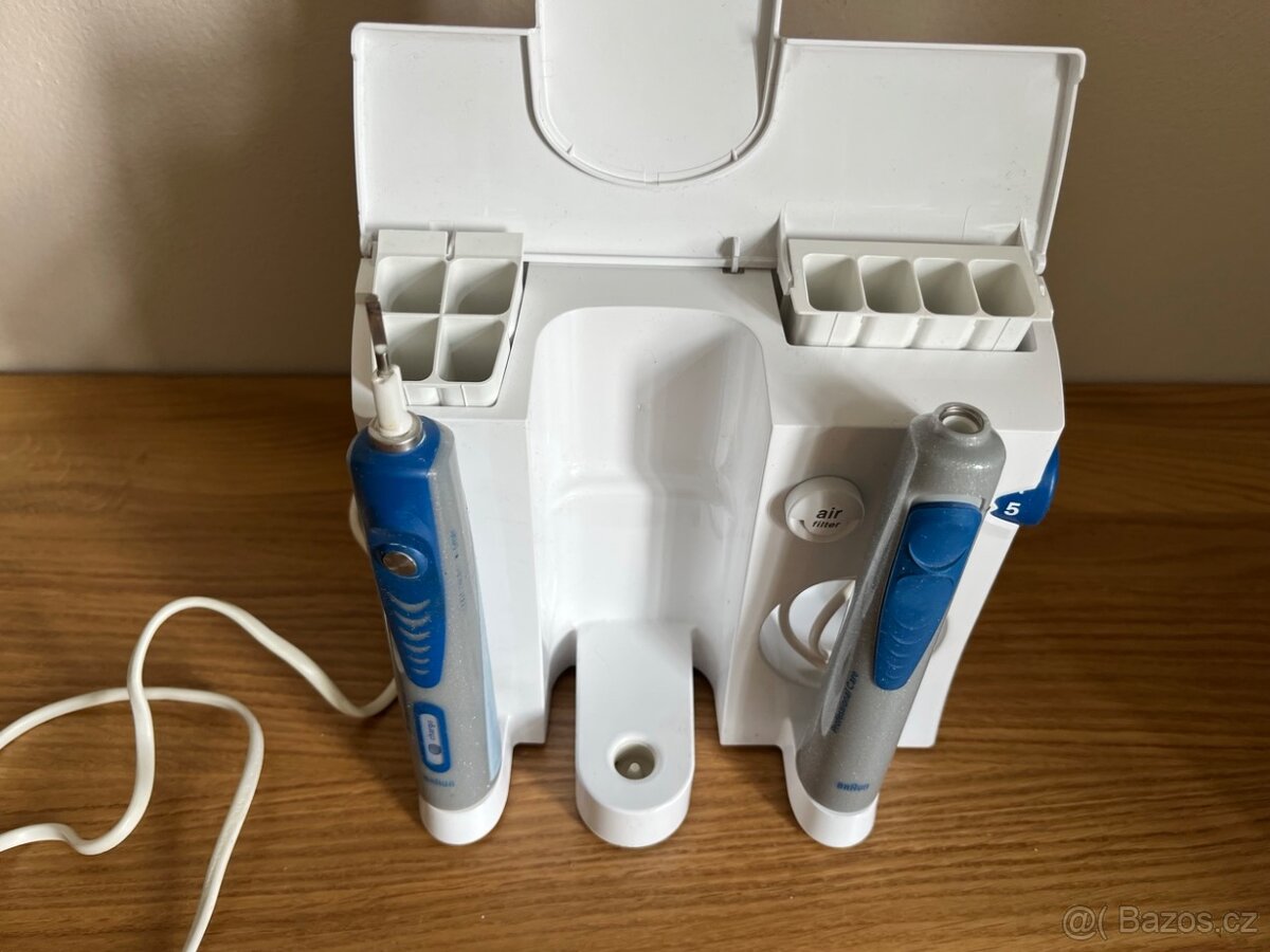 Braun Oral B elektrický kartáček+sprcha,nástavce