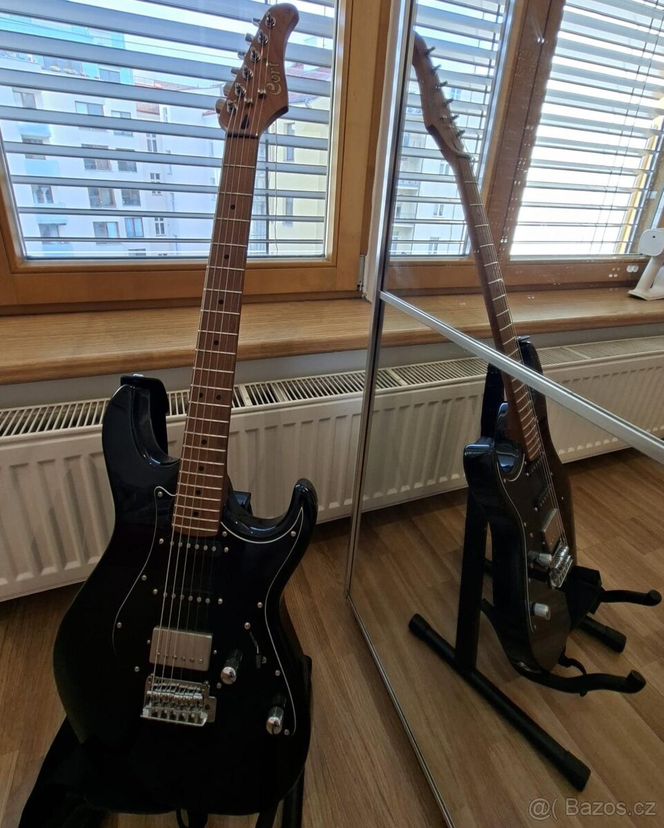 Elektrická kytara Cort G250 SE Black
