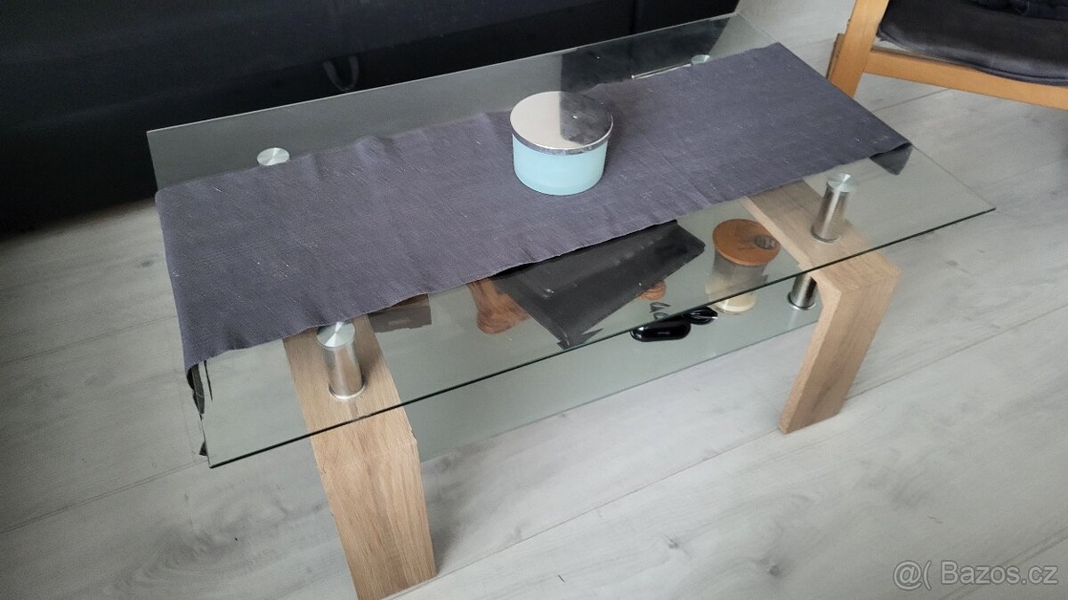 Konferenční stolek dub Sonoma (Rezervováno)