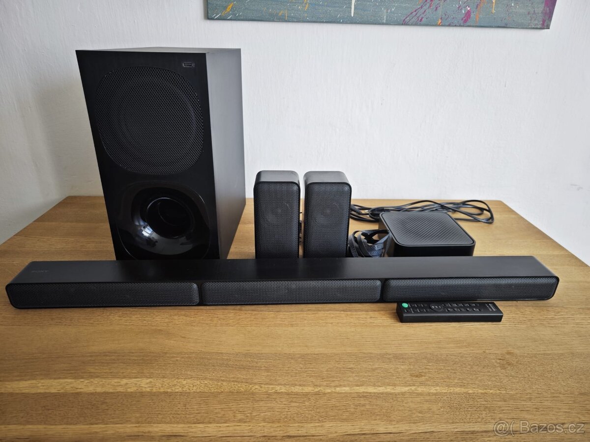 Domácí kino - soundbar 5.1 Sony HT-S40R