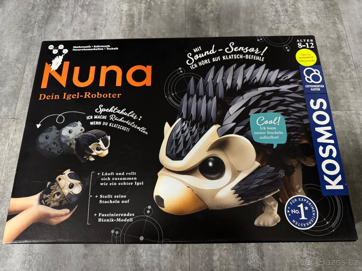 Robot Nuna Ježek v dětském pokoji pc:1200,- NOVÝ