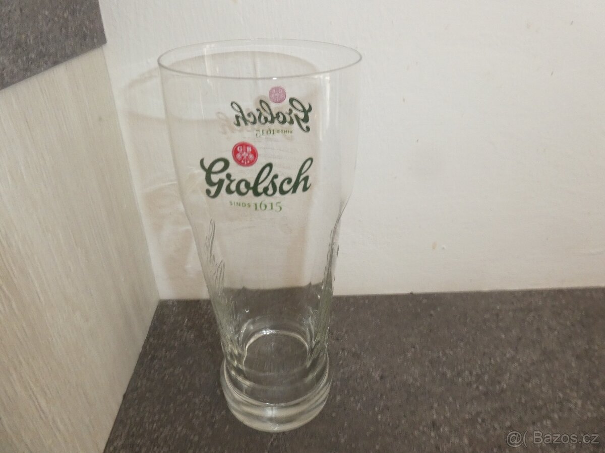 Pivní sklenice Grolsch