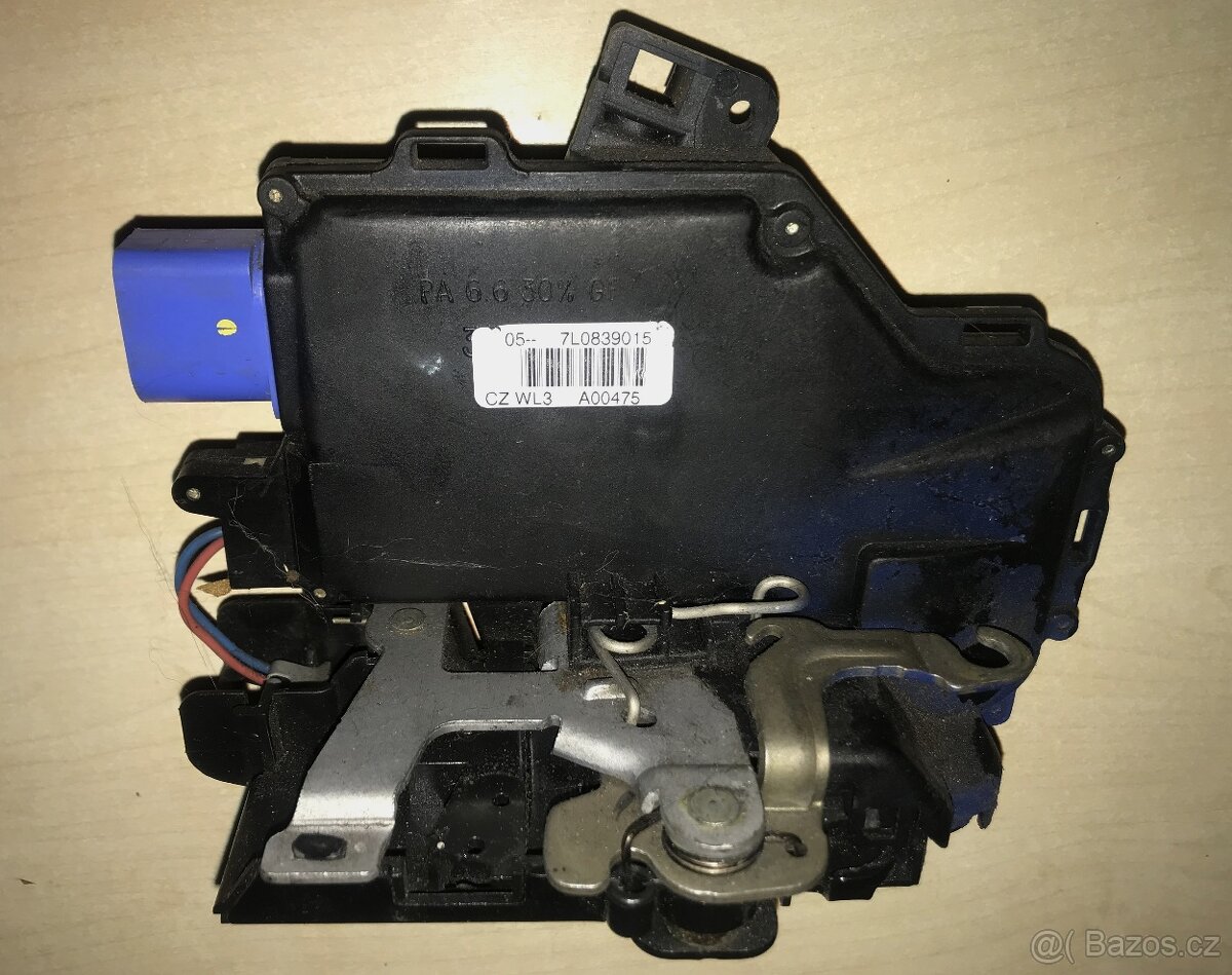 Zámek zadních levých dveří - 7L0 839 015