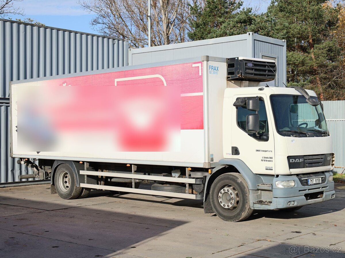 DAF LF 55.220, 18 TUN, 18 PALET, EURO 5, HYDRAULICKÉ ČELO, C