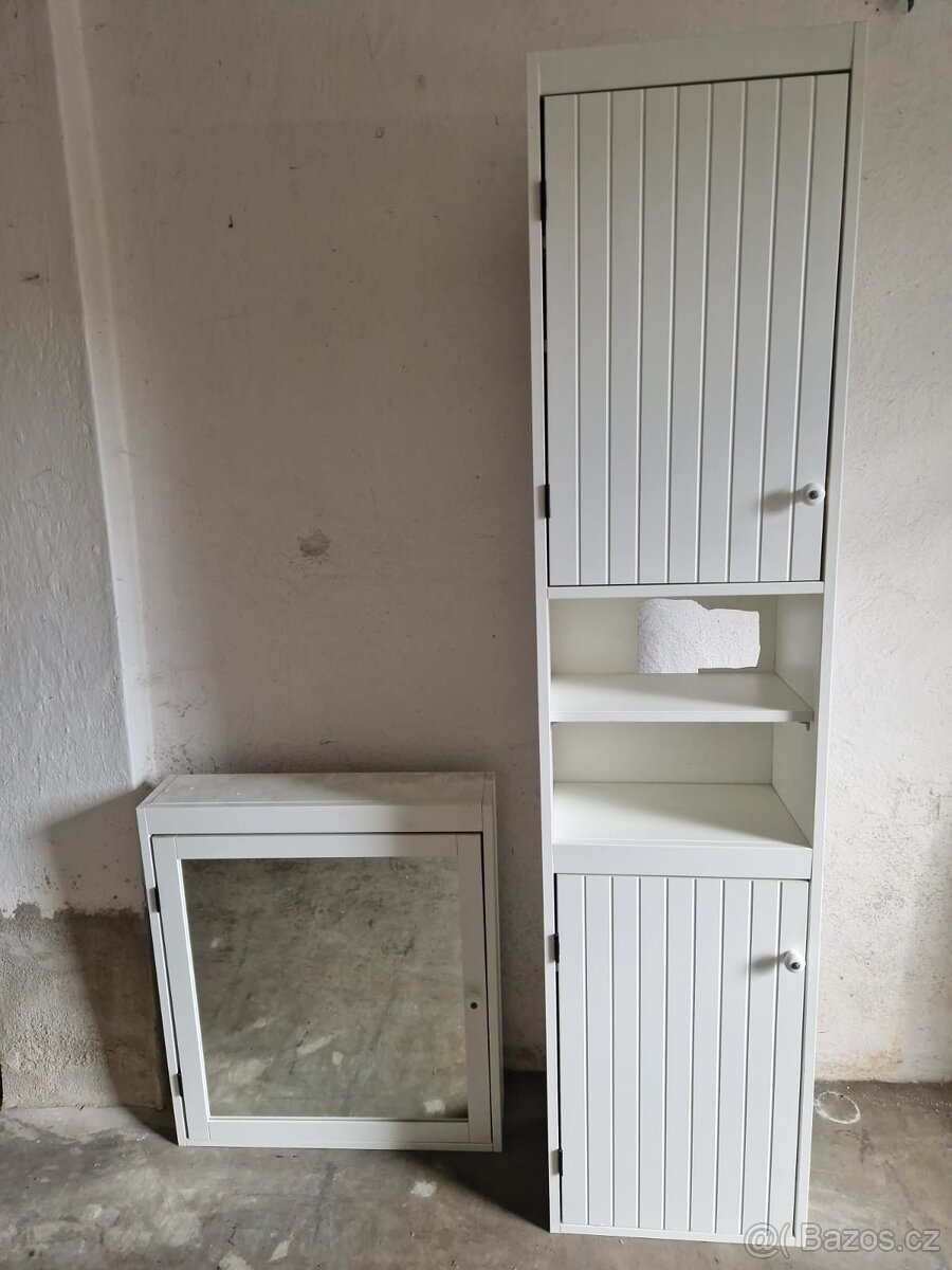 Koupelnová skříňka + zrcadlo