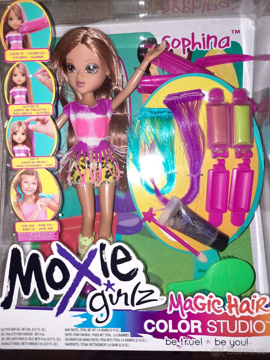 Nová panenka Moxie magické vlasy