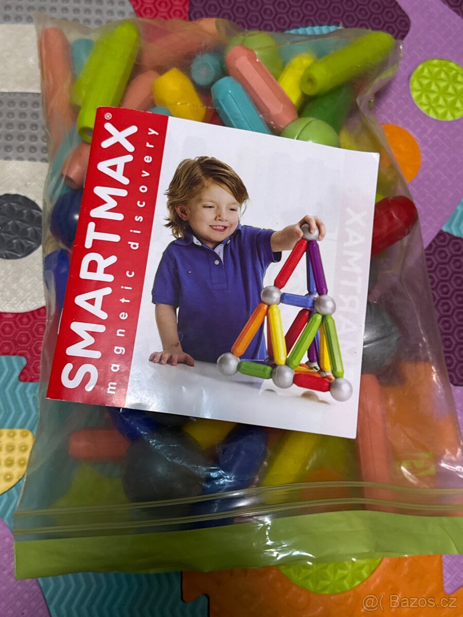 Stavebnice Smartmax magnetická - 2 sady